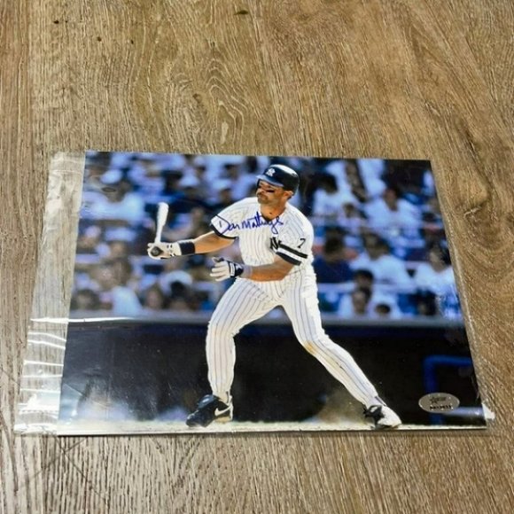 Other - Don mattingly autographed 8x10 photo